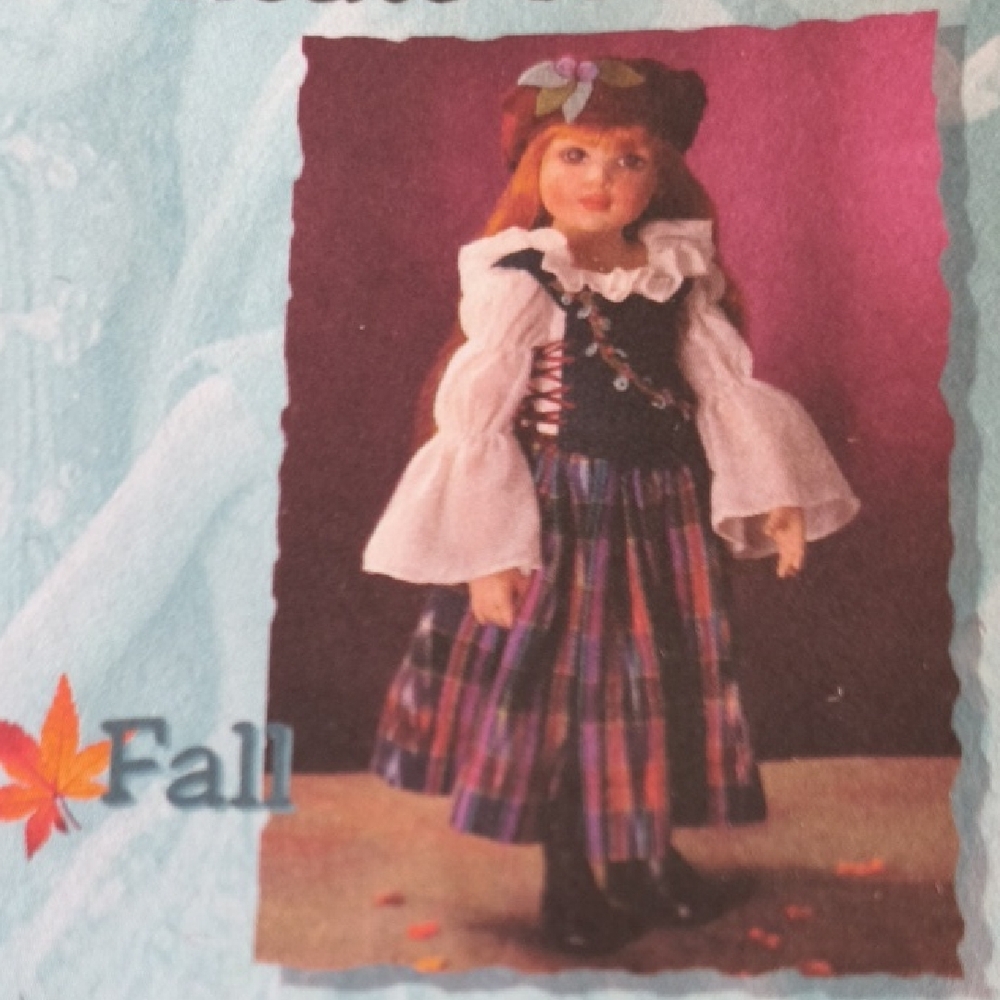 The Four Season Dolls "Fall" by Helen Kish